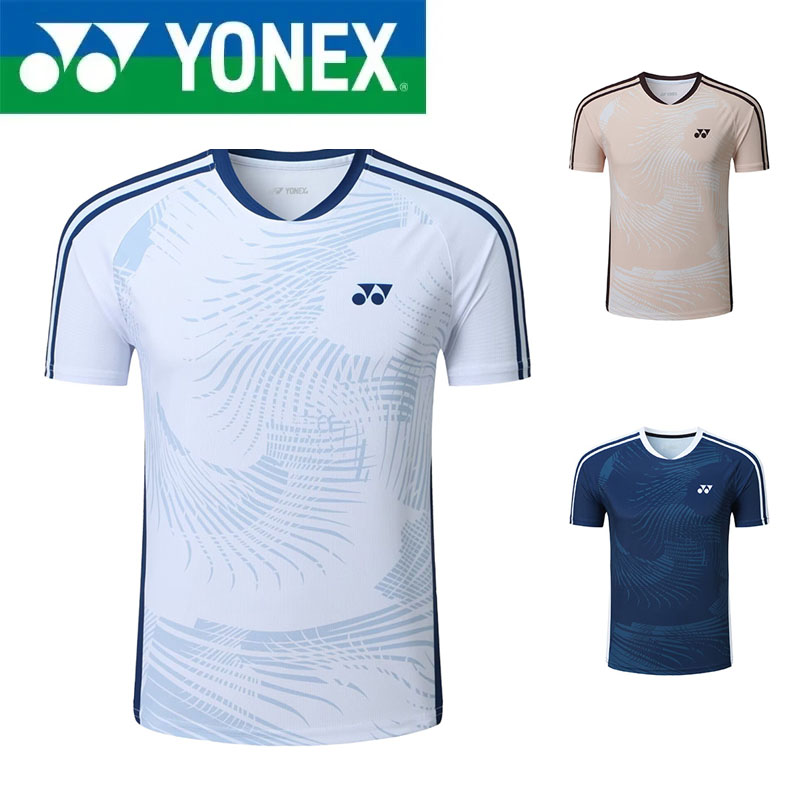 Badminton Lovers - قميص بادمنتون صيفي من YONEX للطلاب