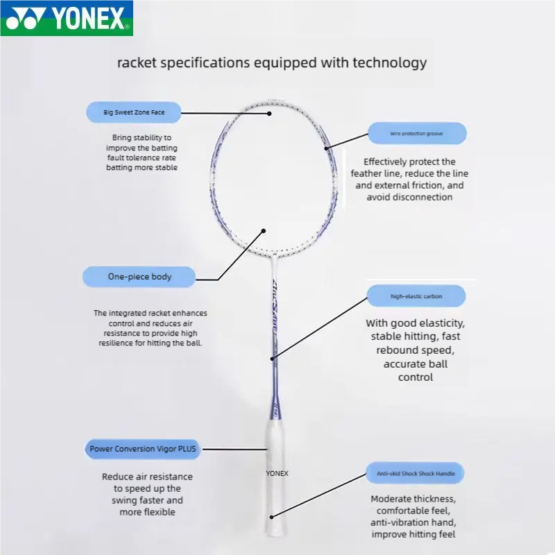 مضرب بادمنتون YONEX ARCSABER 8 - مراجعة Yonex Racket Carbon وسعره