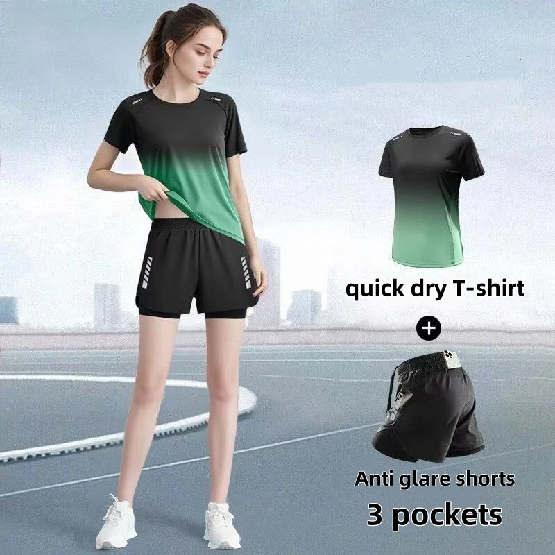طقم ملابس رياضية نسائية، شورت  - مراجعة Badminton Lovers وسعره