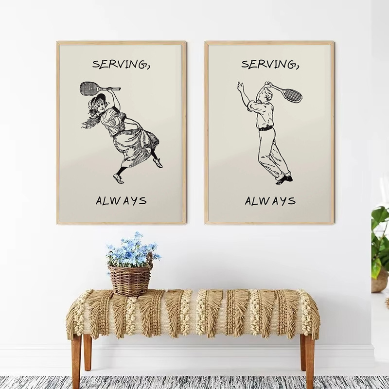 موضة التنس تسلق الرياضة الفن ج - مراجعة Badminton Quotes وسعره