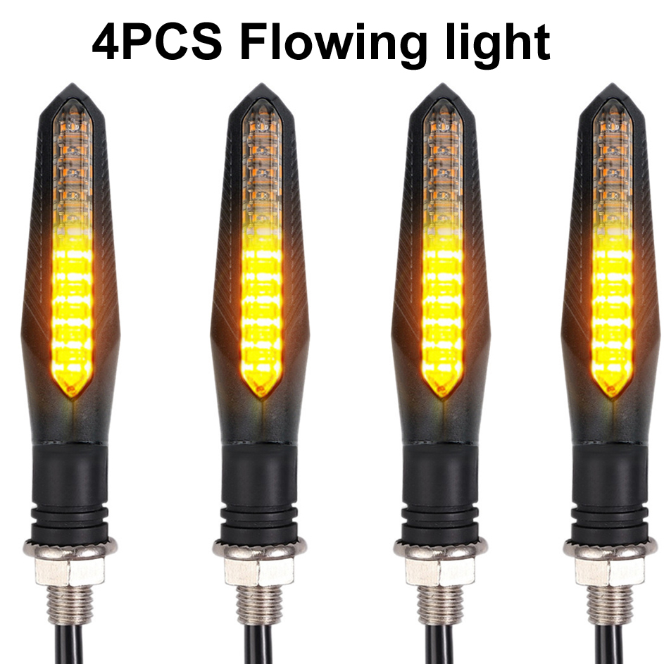 4 قطع إشارات انعطاف LED للدراج - مراجعة Badminton Flash وسعره