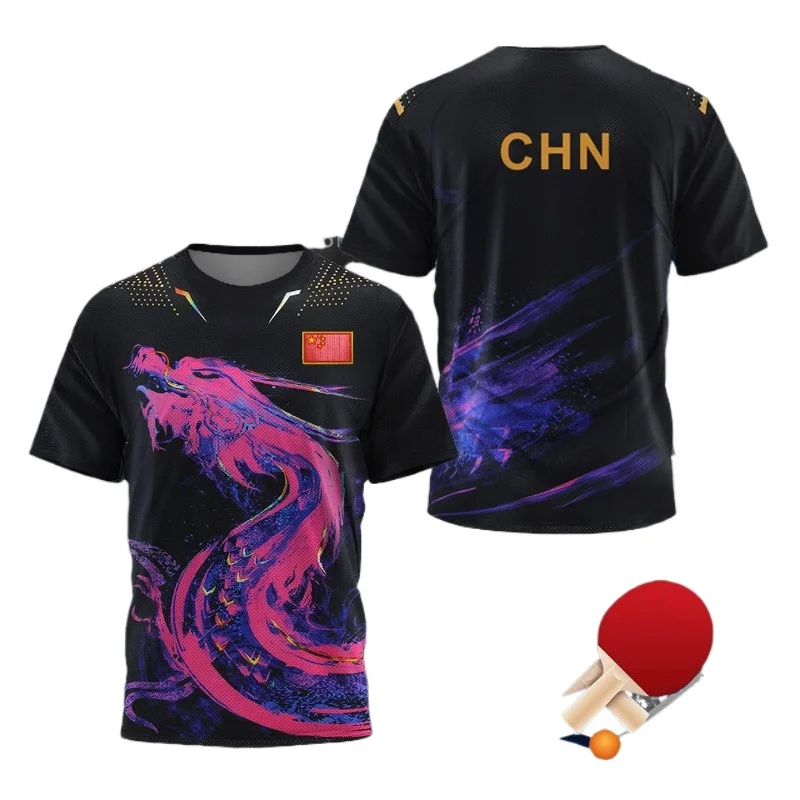 قميص رياضي للرجال بتصميم تنس ا - مراجعة Badminton Lovers وسعره