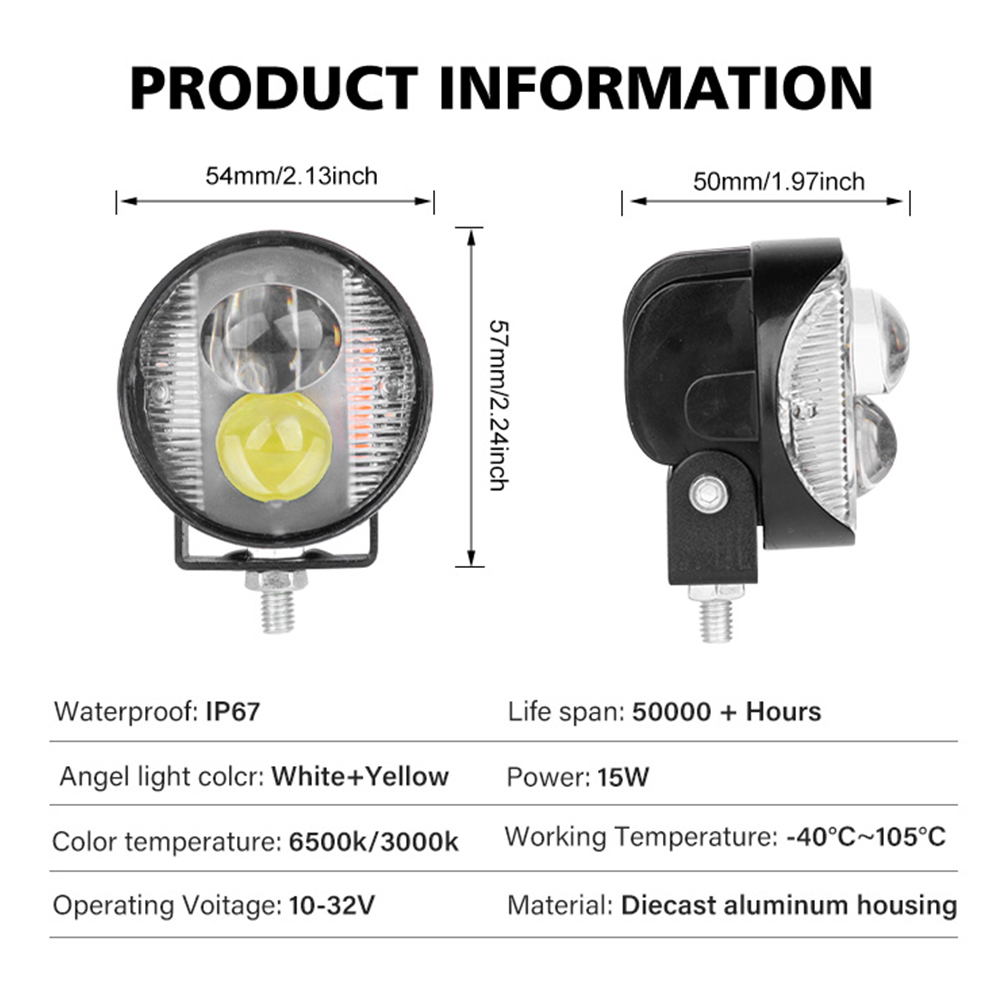 مصباح LED وامض للدراجات الناري - مراجعة Badminton Flash وسعره